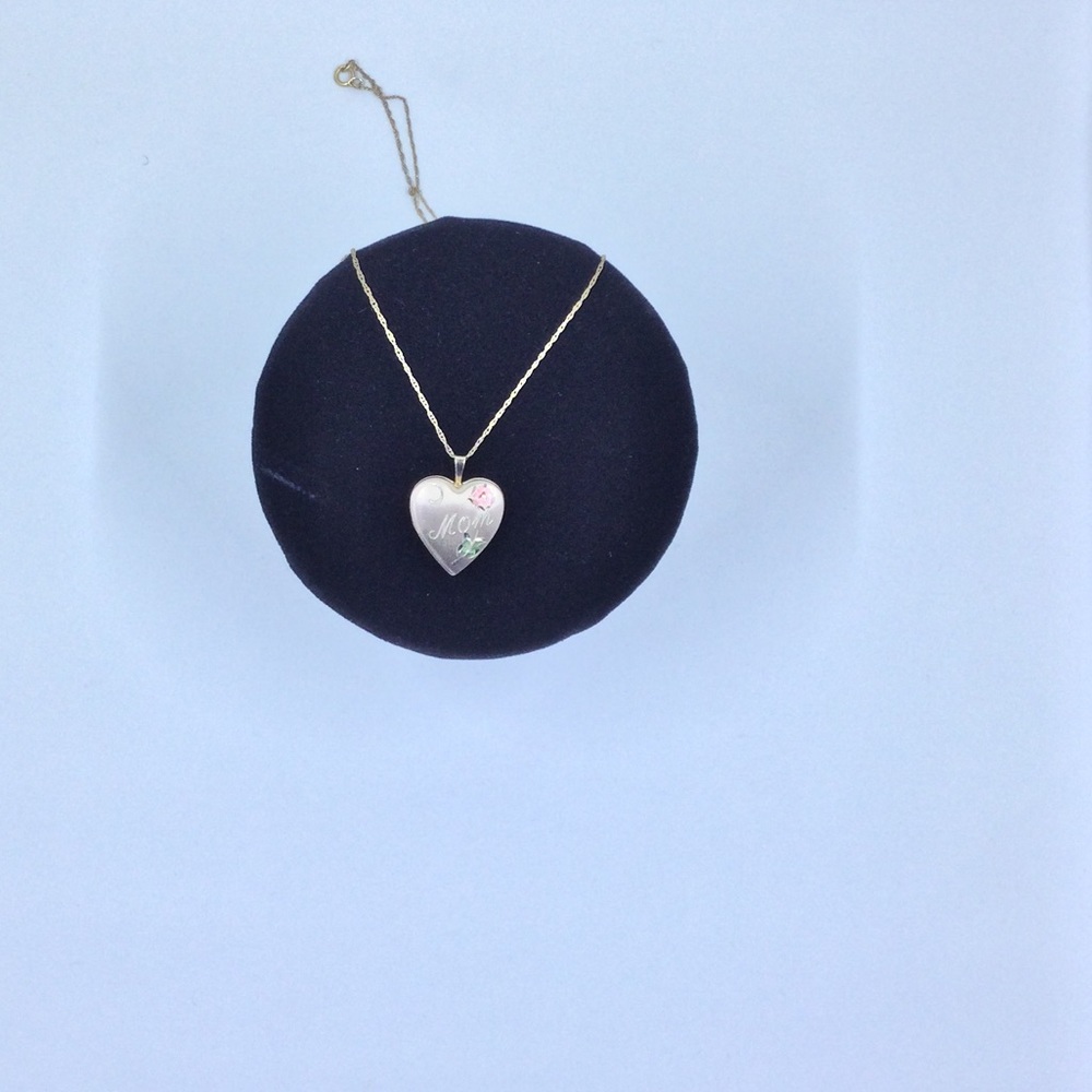 14kGF mum heart locket  necklace